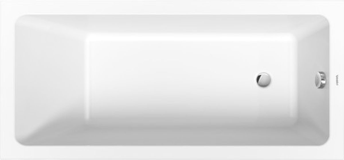 Duravit No. 1 vasca da bagno rettangolare 170x70 cm bianco 700489000000000