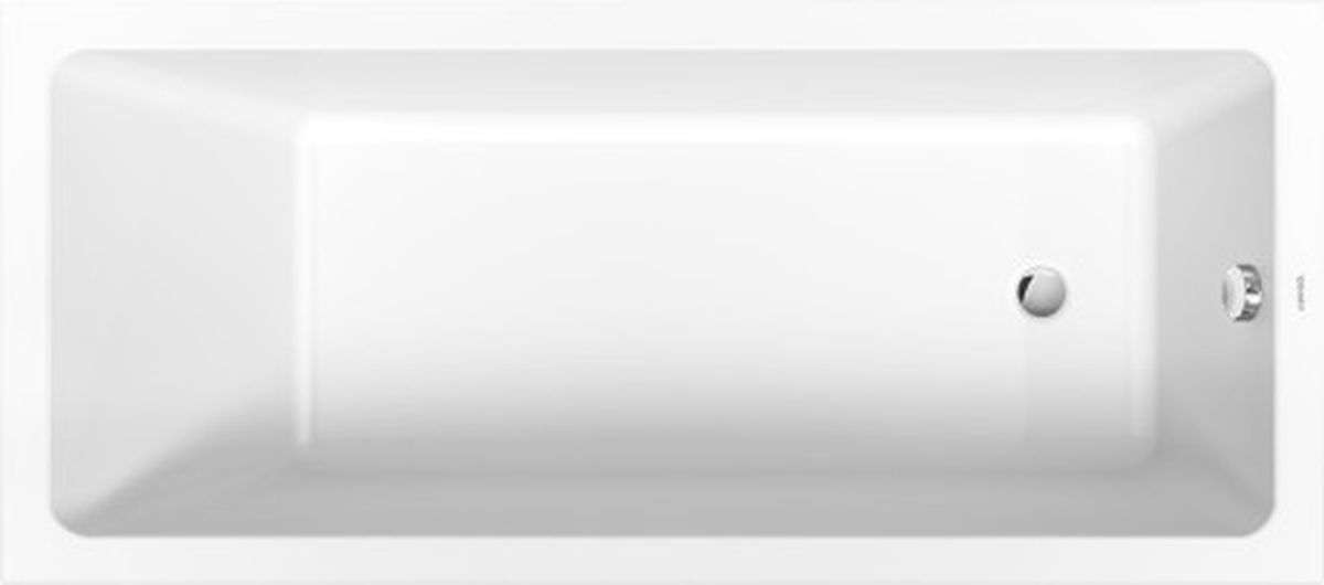 Duravit No. 1 vasca da bagno rettangolare 170x75 cm bianco 700490000000000