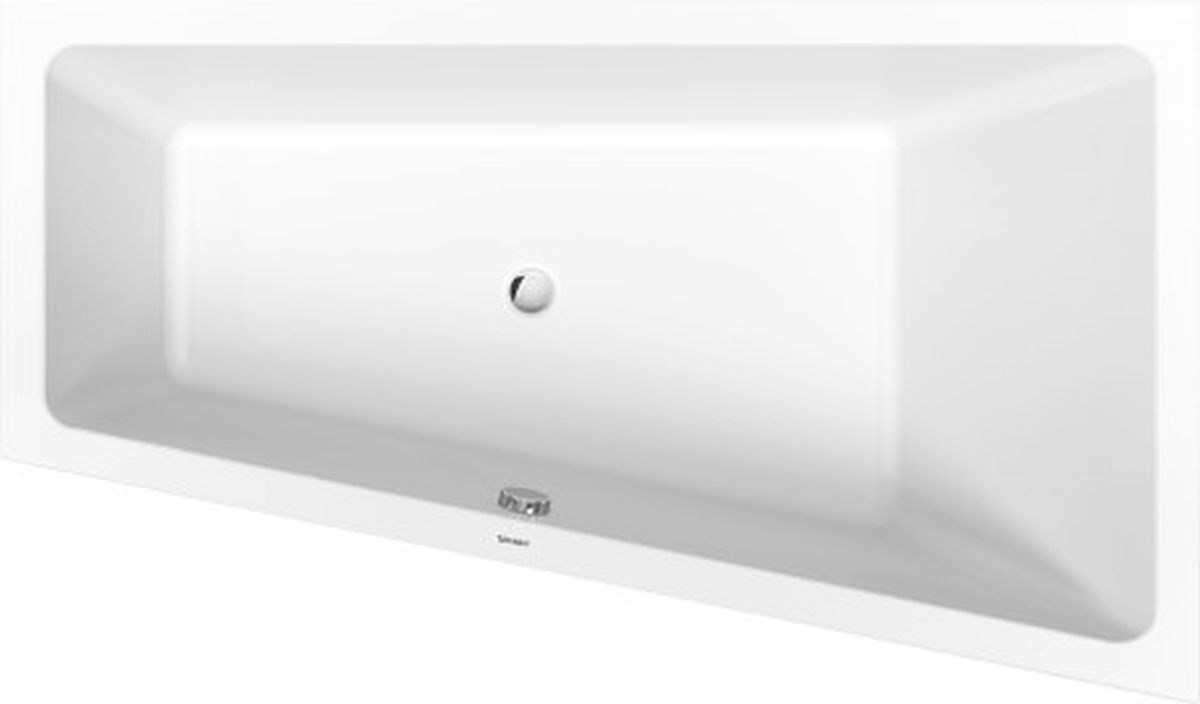 Duravit No. 1 vasca da bagno angolare 170x100 cm destra bianco 700509000000000