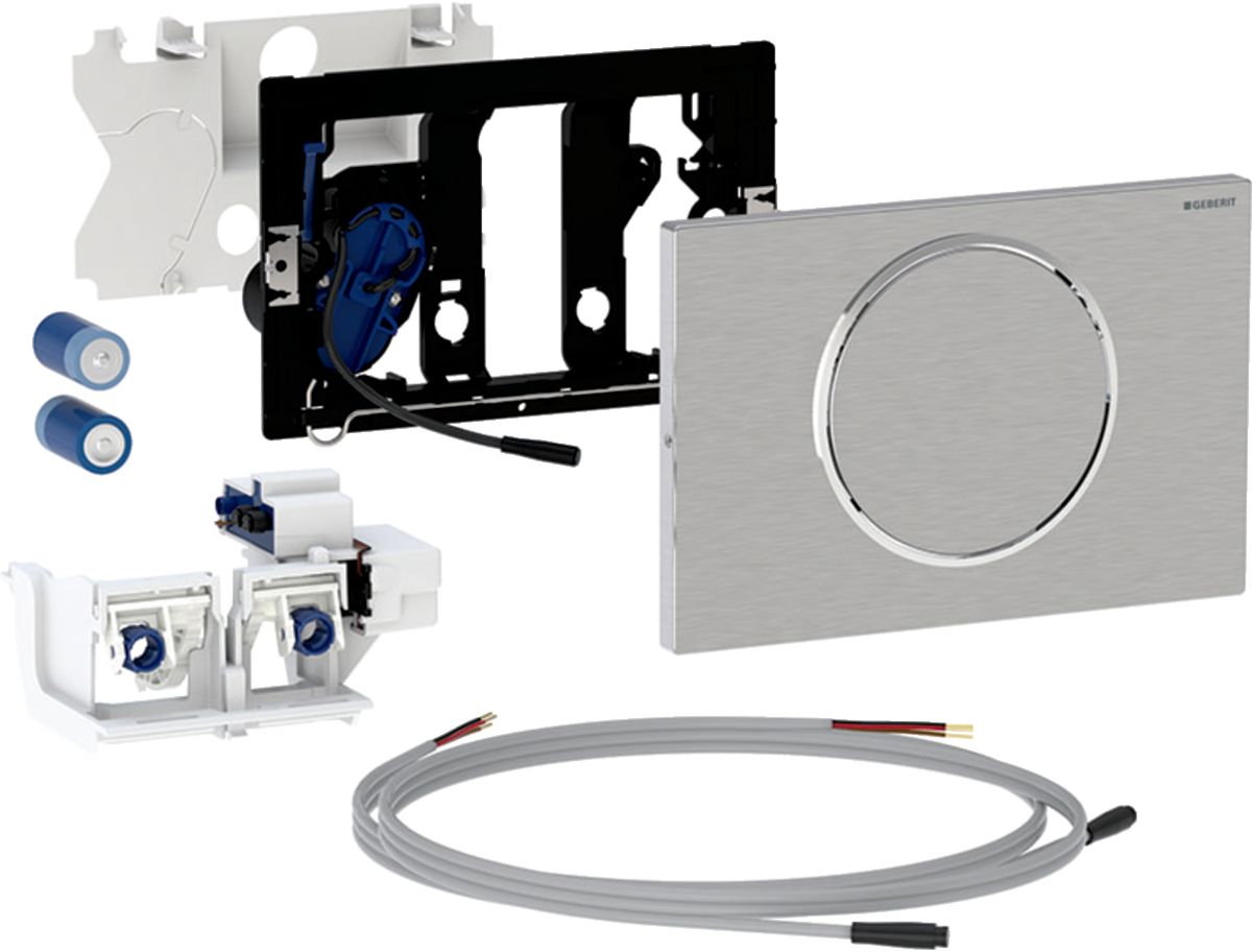 Geberit Sigma placca di comando per WC acciaio 115.864.SN.6