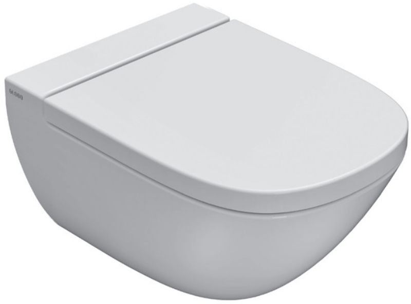 Globo Stockholm vaso wc sospeso bianco LAS03.BI