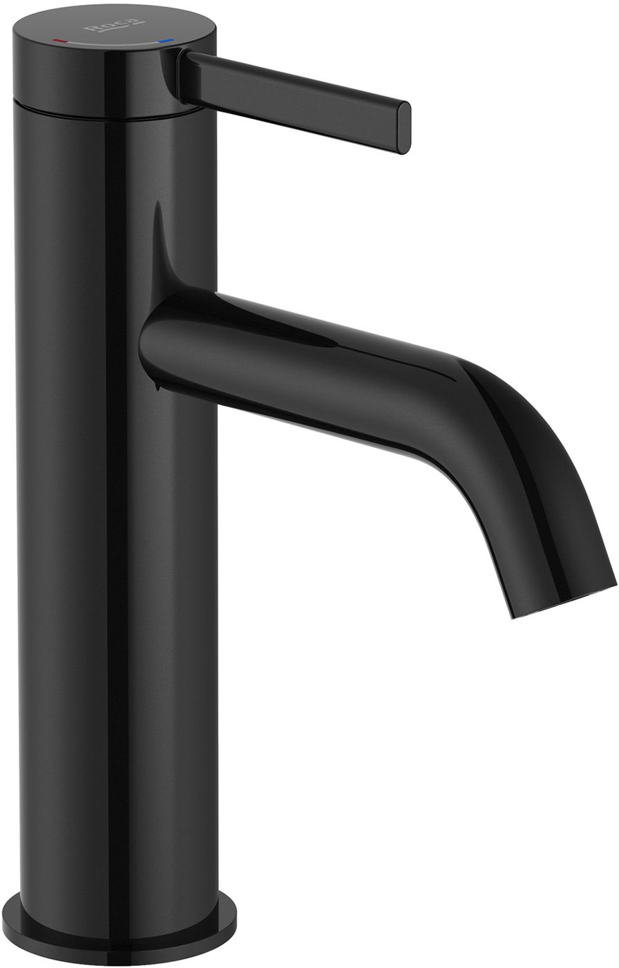 Roca Ona rubinetto per lavabo verticale nero A5A3A9ECN0