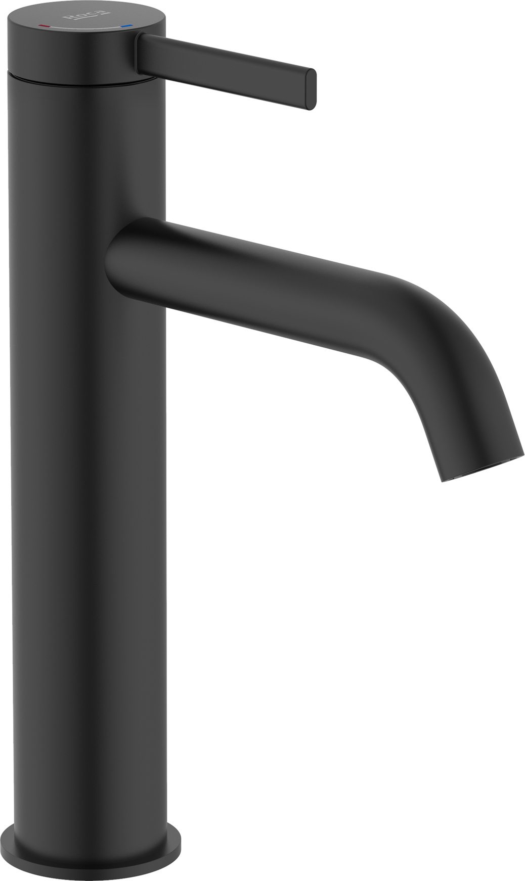 Roca Ona rubinetto per lavabo verticale nero A5A3C9ENB0