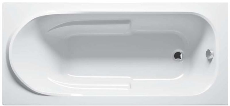 Riho Columbia vasca da bagno rettangolare 160x75 cm bianco B001001005