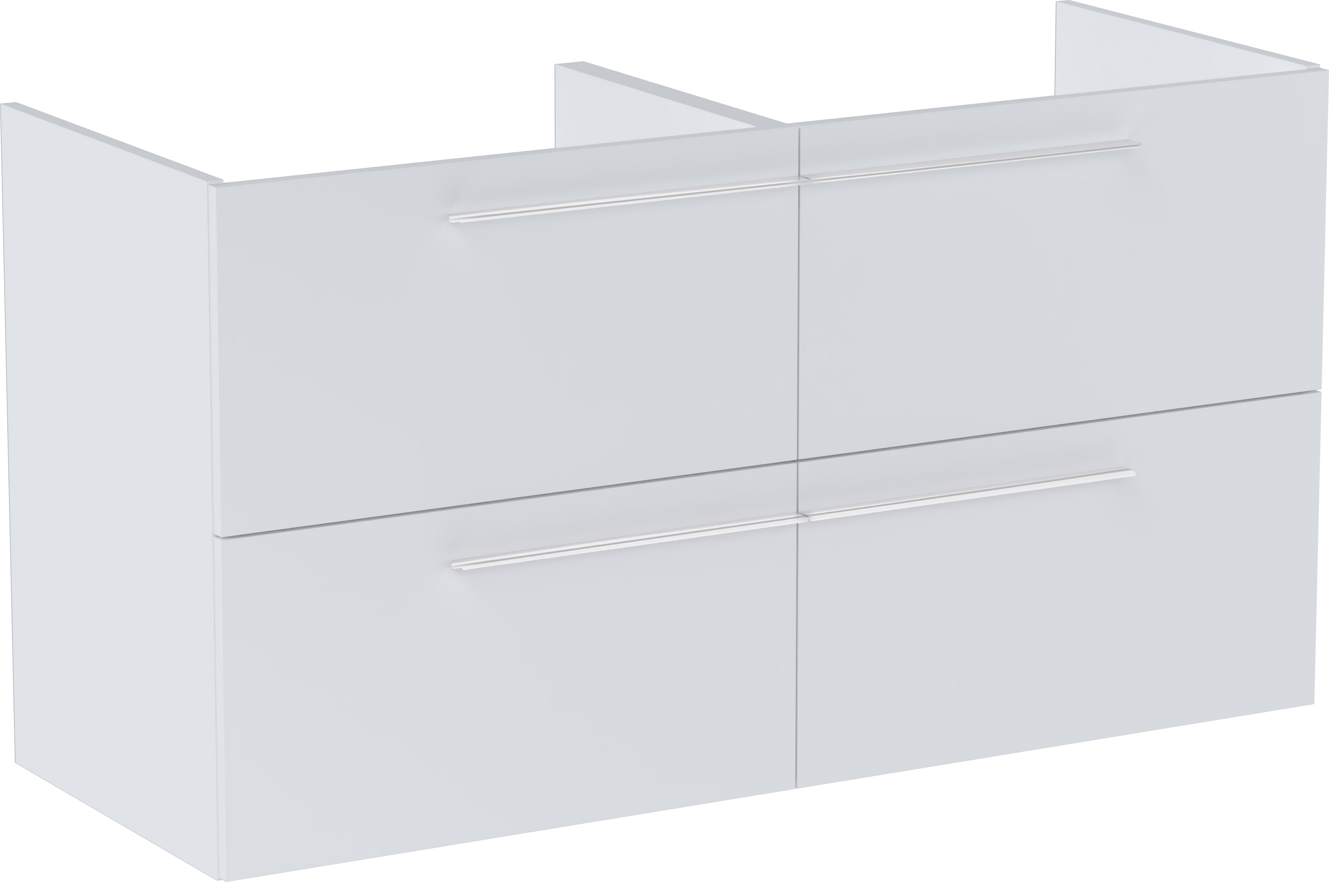 Roca Ella armadietto 118.5x44.6x63.5 cm sottolavabo sospeso bianco A857772529