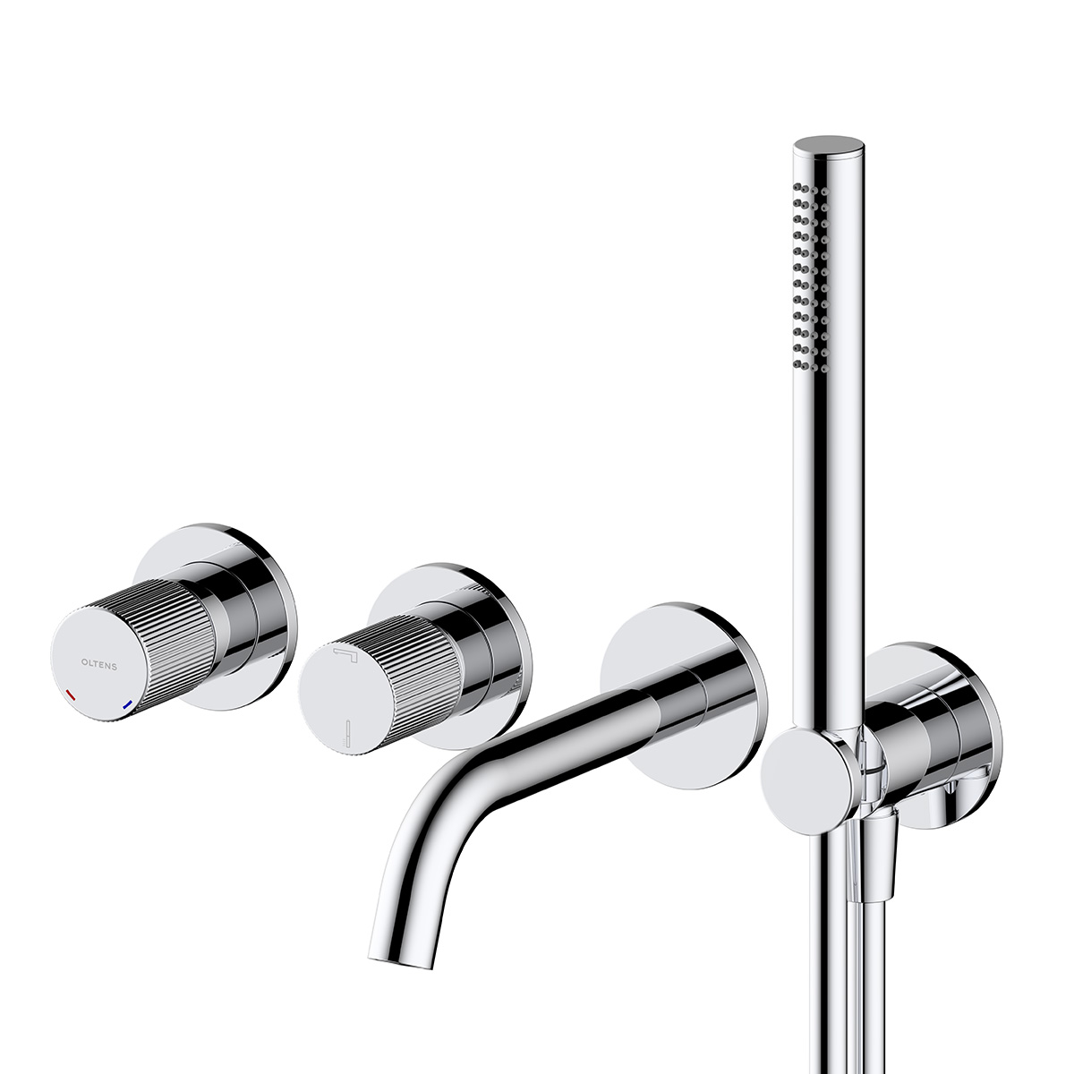 Oltens Hamnes rubinetto per vasca e doccia da incasso cromo 34107100