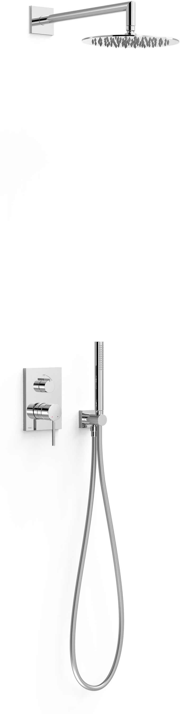 Tres Max-Tres set doccia da incasso cromo 06228004