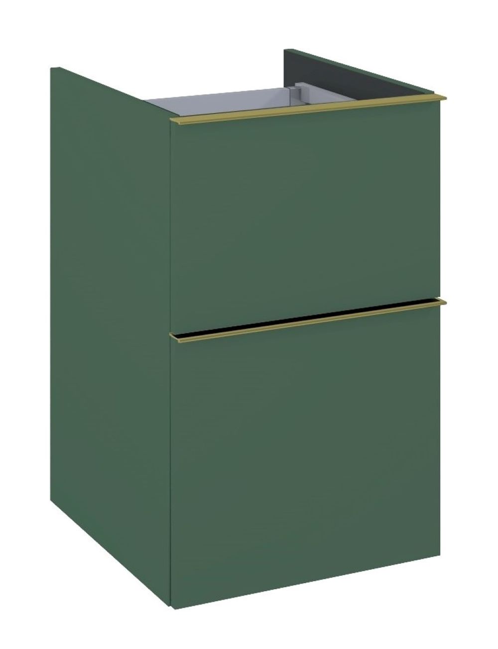 Elita Look armadietto 40x44.9x63.5 cm laterale sospeso verde RE080401027010