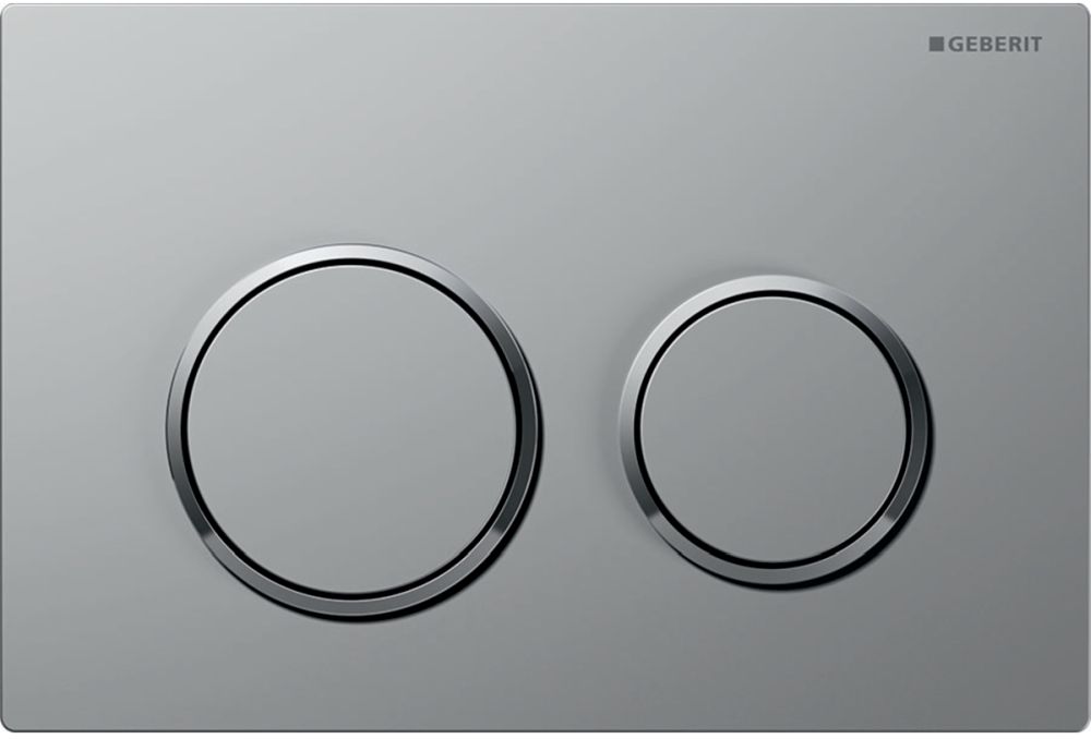 Geberit Omega20 placca di comando per WC cromo lucido-cromo opaco 115.085.JQ.1