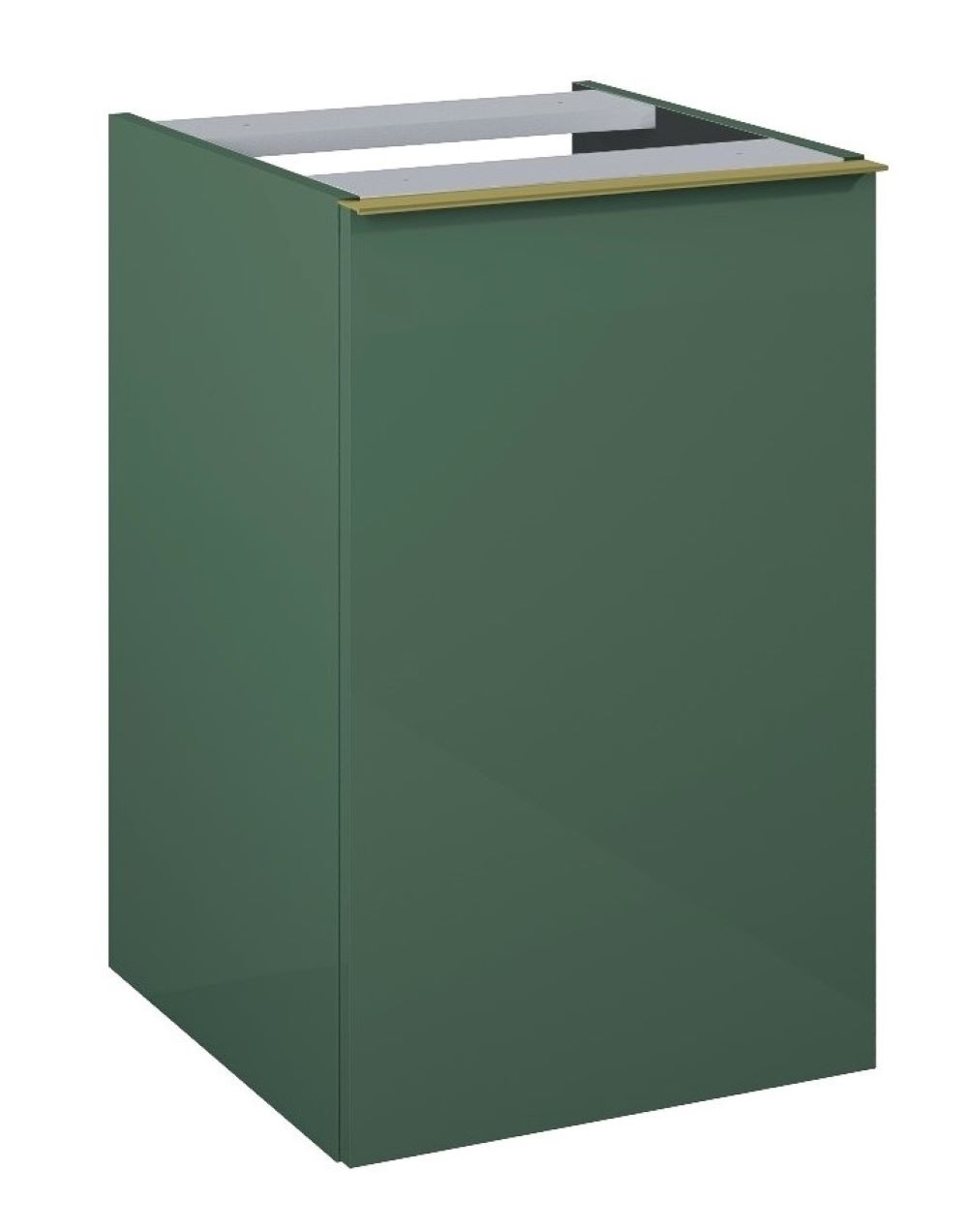 Elita Look armadietto 40x44.9x63.5 cm laterale sospeso verde RE080402027010