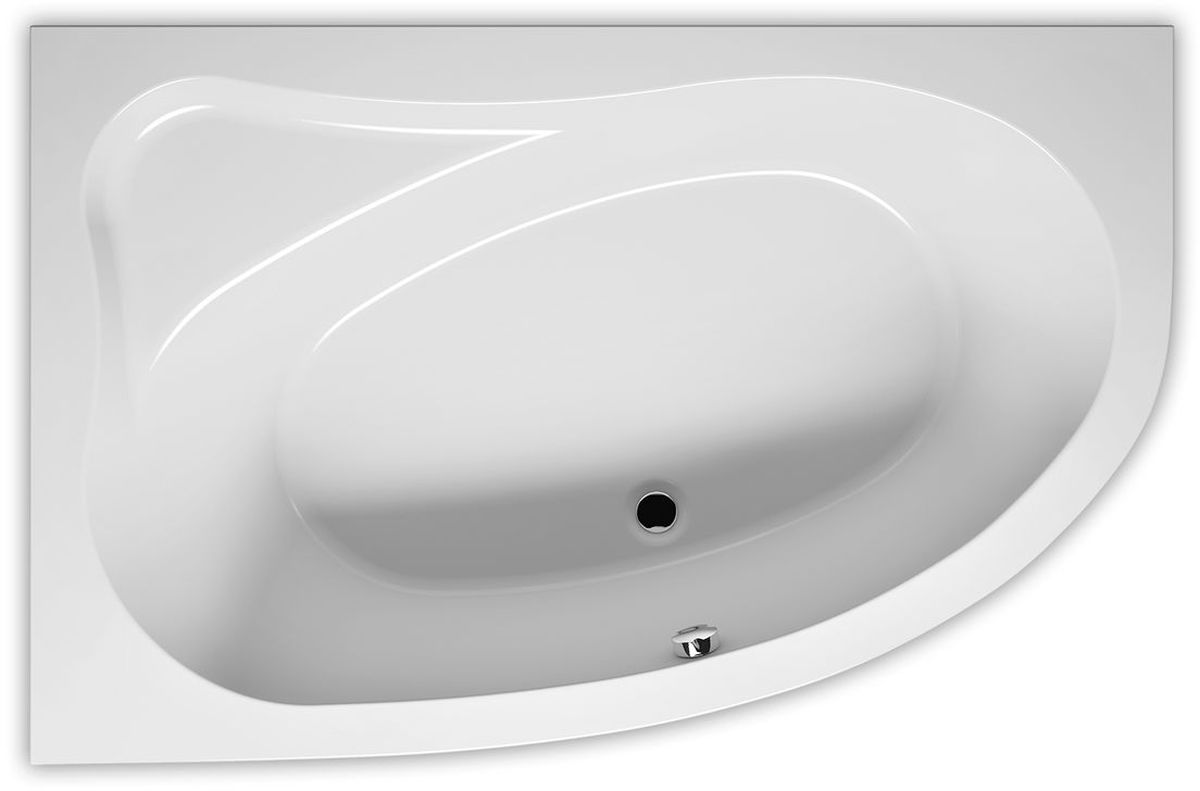 Riho Aryl vasca da bagno angolare 140x90 cm destra bianco B019001005