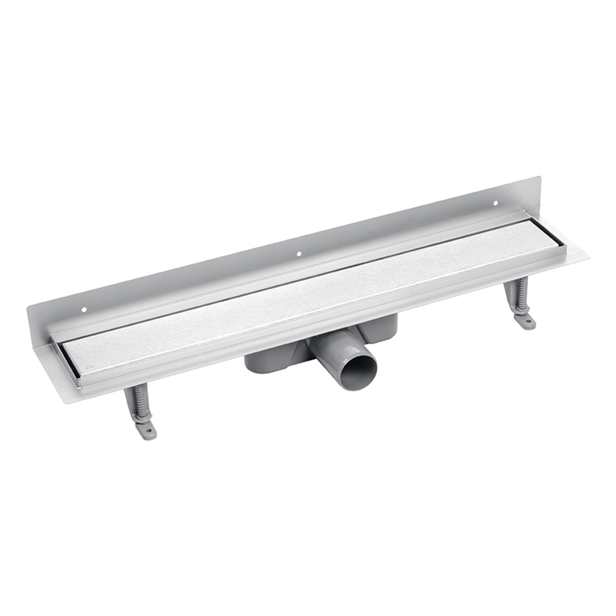 Laveo Basso canalina lineare con griglia 80 cm acciaio COB281D