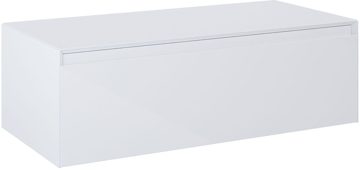 Elita Split Slim armadietto con piano 100x45.8x31.9 cm laterale sospeso bianco RE081004058060
