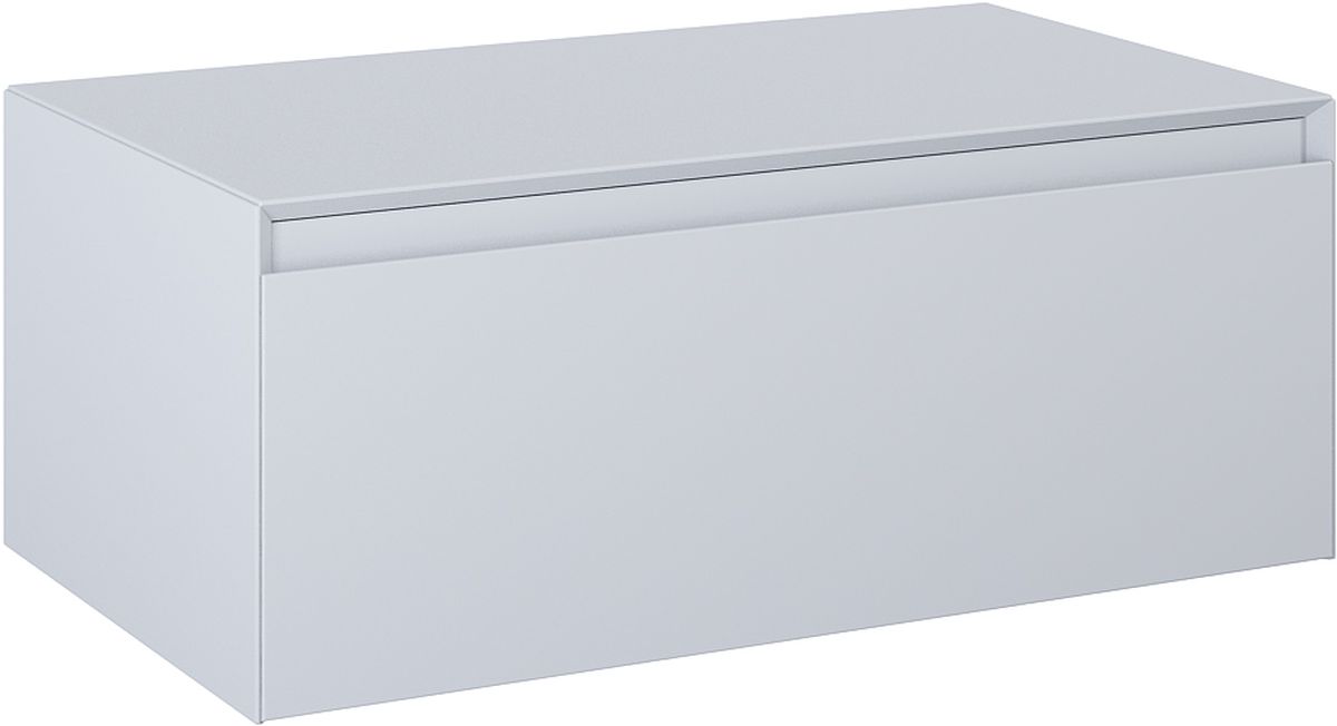 Elita Split Slim armadietto con piano 80x45.8x31.9 cm laterale sospeso grigio RE080804057040