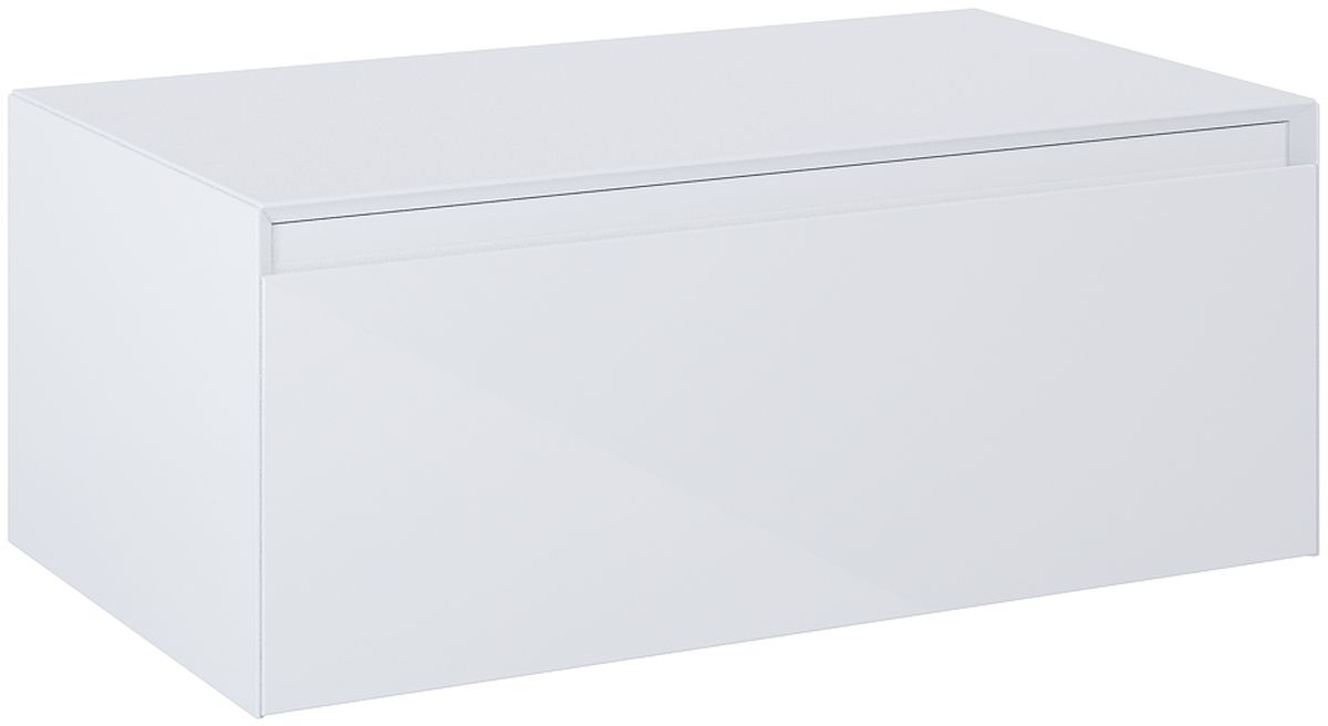 Elita Split Slim armadietto con piano 80x45.8x31.9 cm laterale sospeso bianco RE080804058060