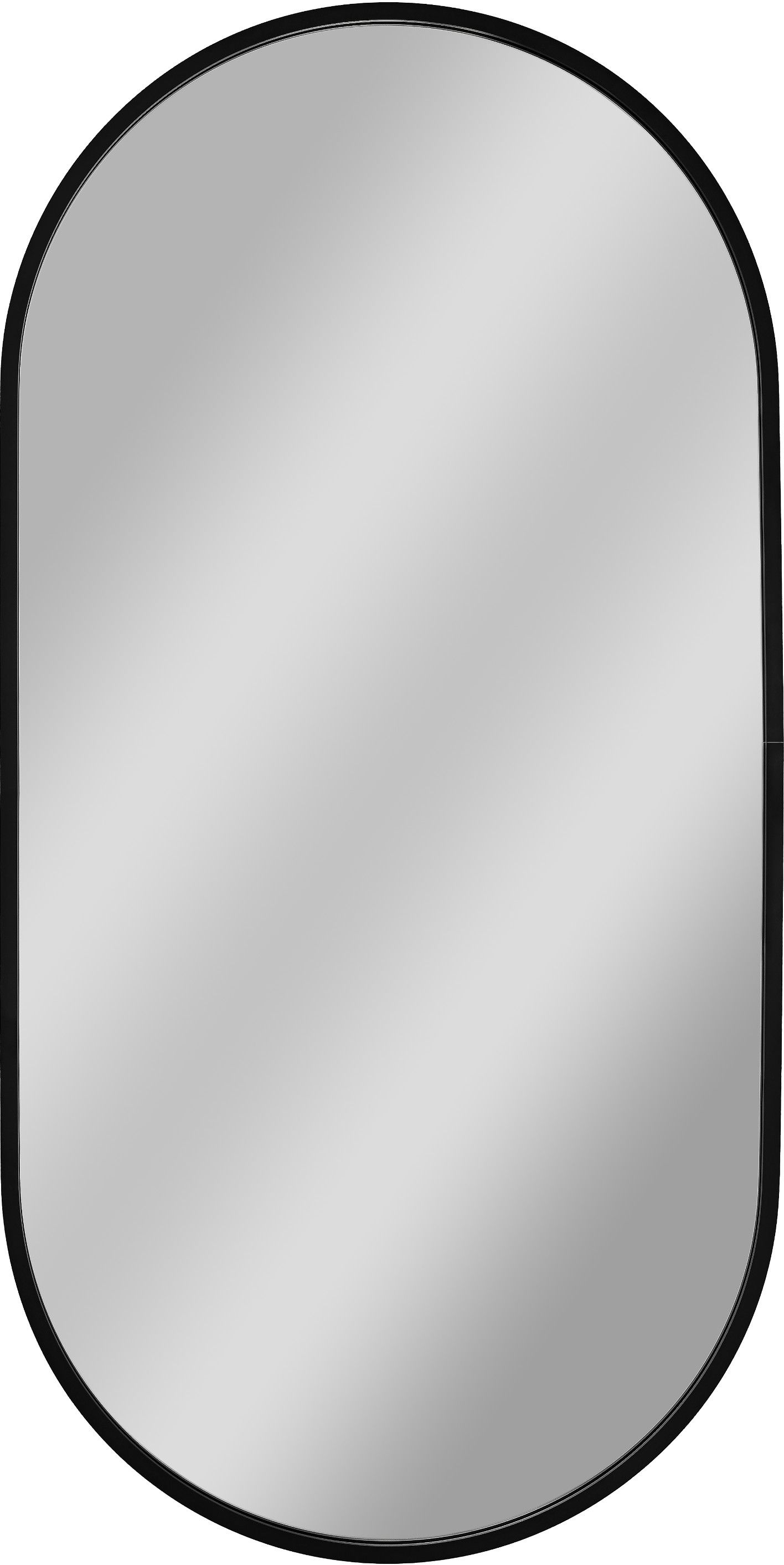 Dubiel Vitrum Joy specchio 40x80 cm ovale nero 5905241010779