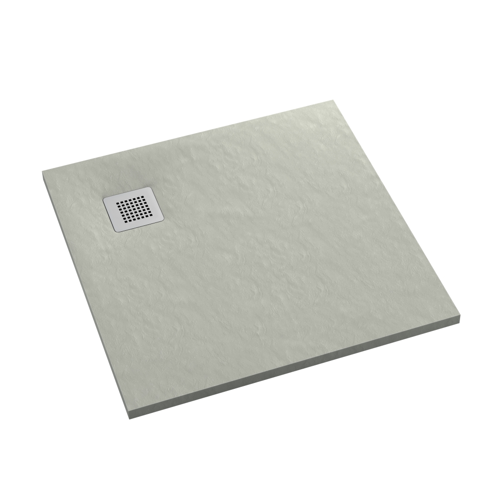 Schedpol Kalait Cement Stone piatto doccia quadrato 90x90 cm cemento 3.3101/CT/ST-M2