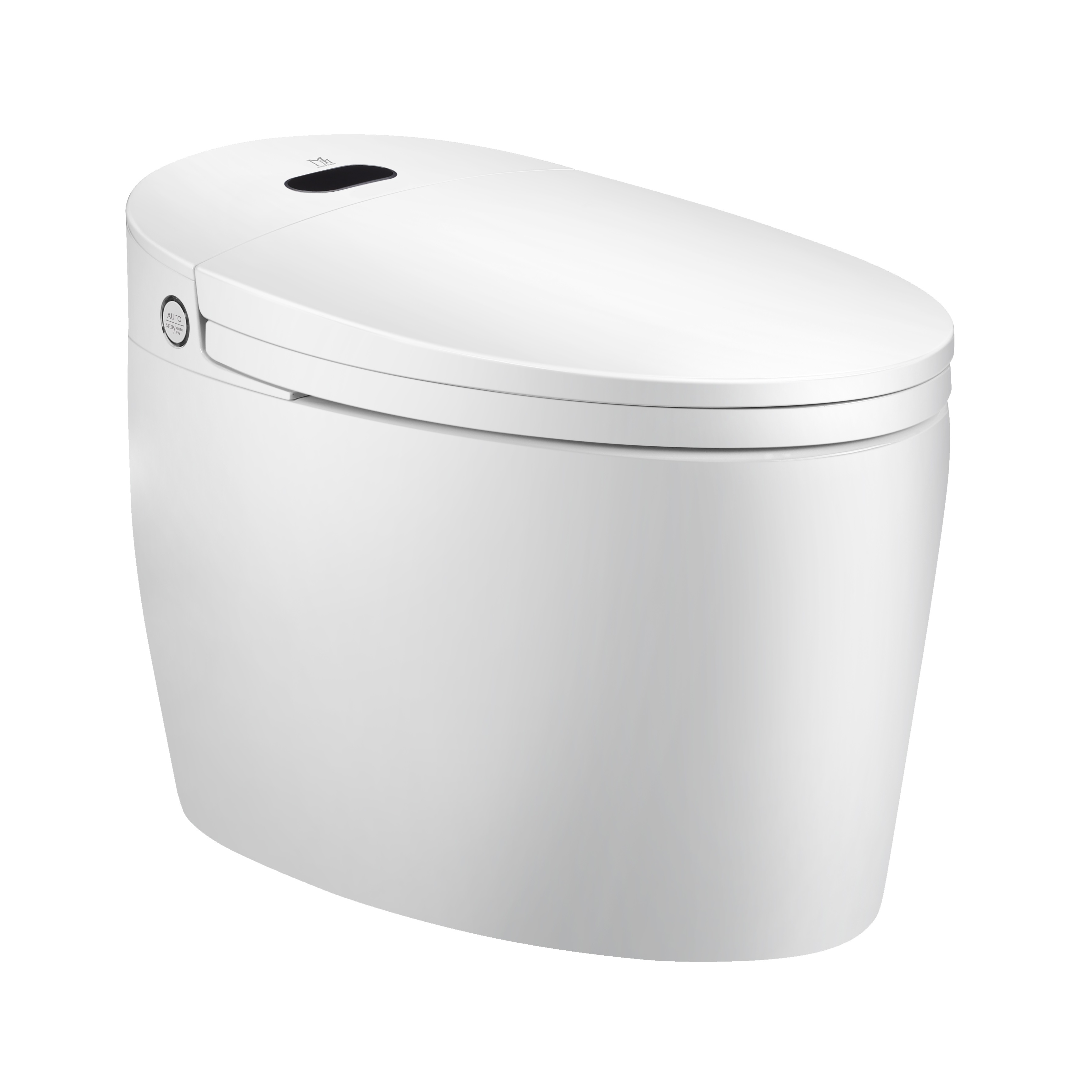 Major&Maker Luxurious vaso con sedile bidet a terra bianco 1013BQ