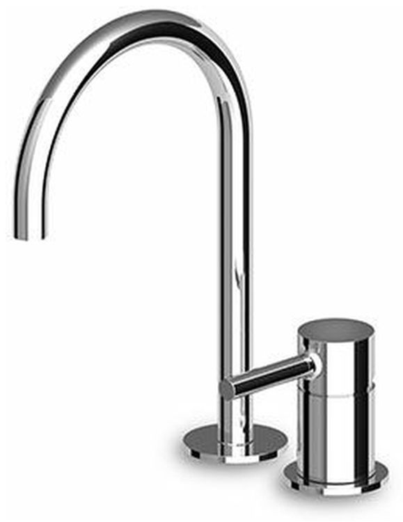 Zucchetti Pan rubinetto per lavabo verticale oro ZP6223.C41