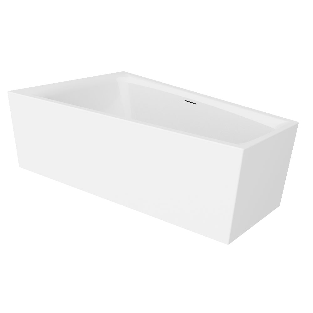 Riho Still Smart Plug&Play vasca da bagno con rivestimento 170x110 cm destra bianco B101008005