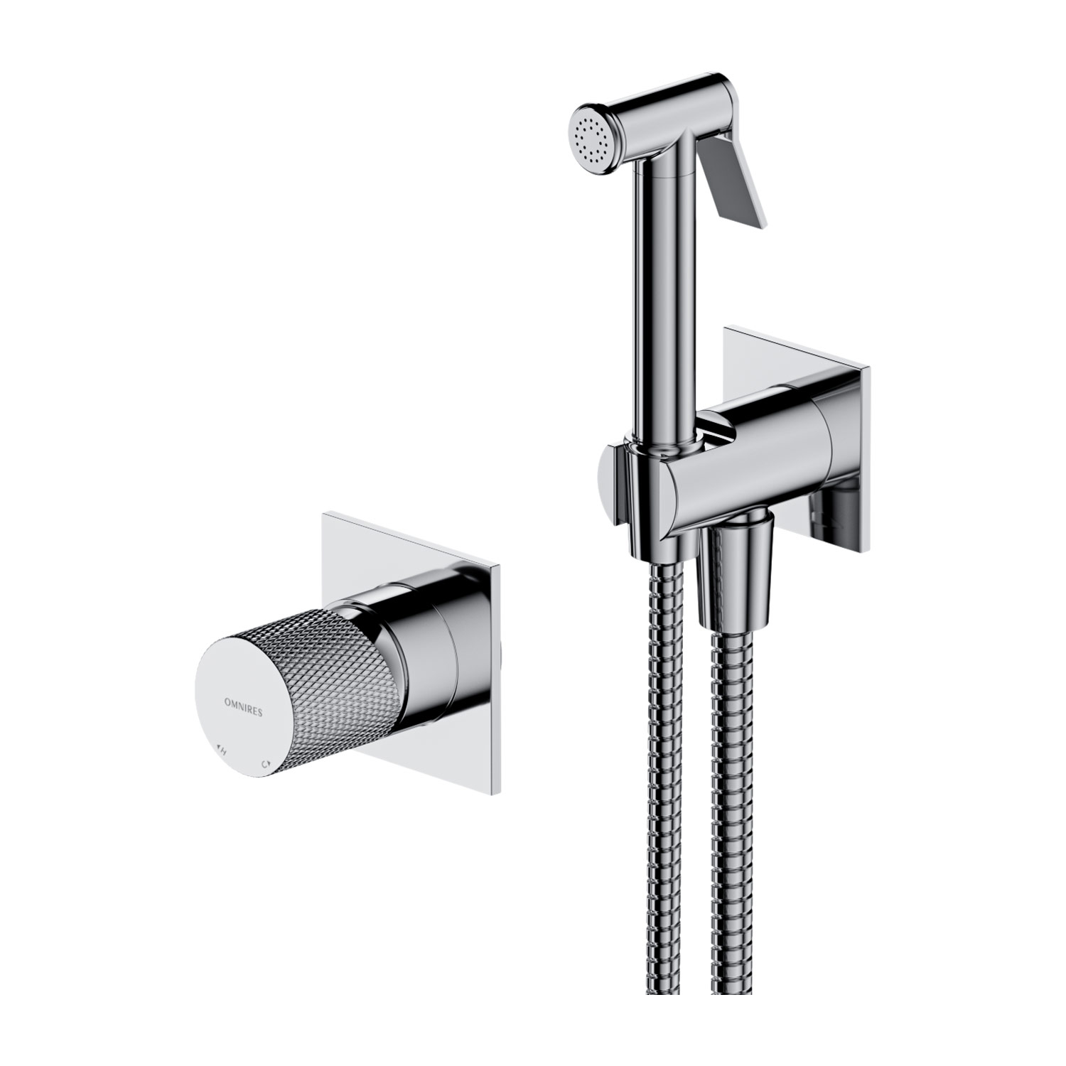 Omnires Contour rubinetto per bidet da incasso cromo SYSCTBI1CR