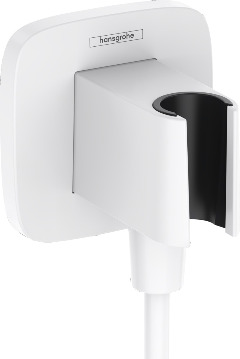 Hansgrohe Fixfit prese d'acqua con supporto doccetta bianco 26887700