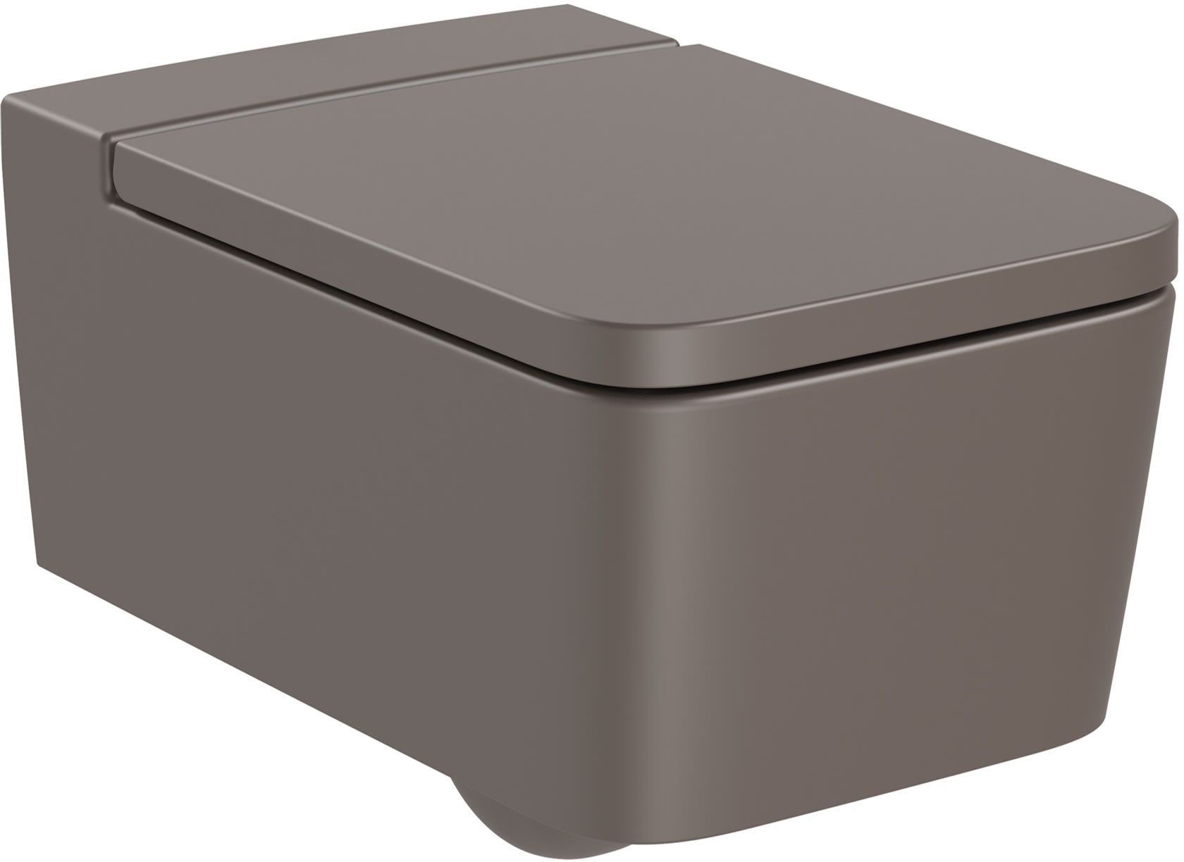 Roca Inspira vaso wc sospeso senza brida semiopaca A346537660