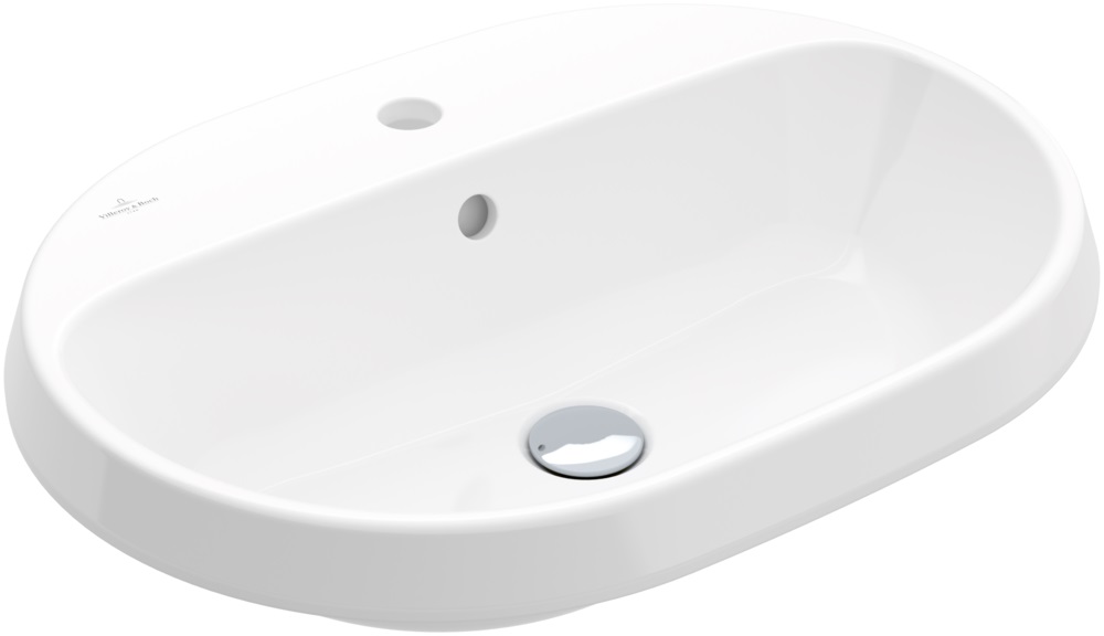 Villeroy & Boch Architectura lavabo 60x45 cm ovale da incasso bianco 5A6660R1