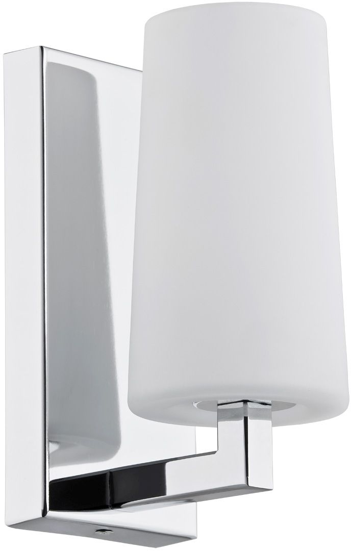 Argon Camelot lampada da parete 1x15 W bianco-cromo 3358