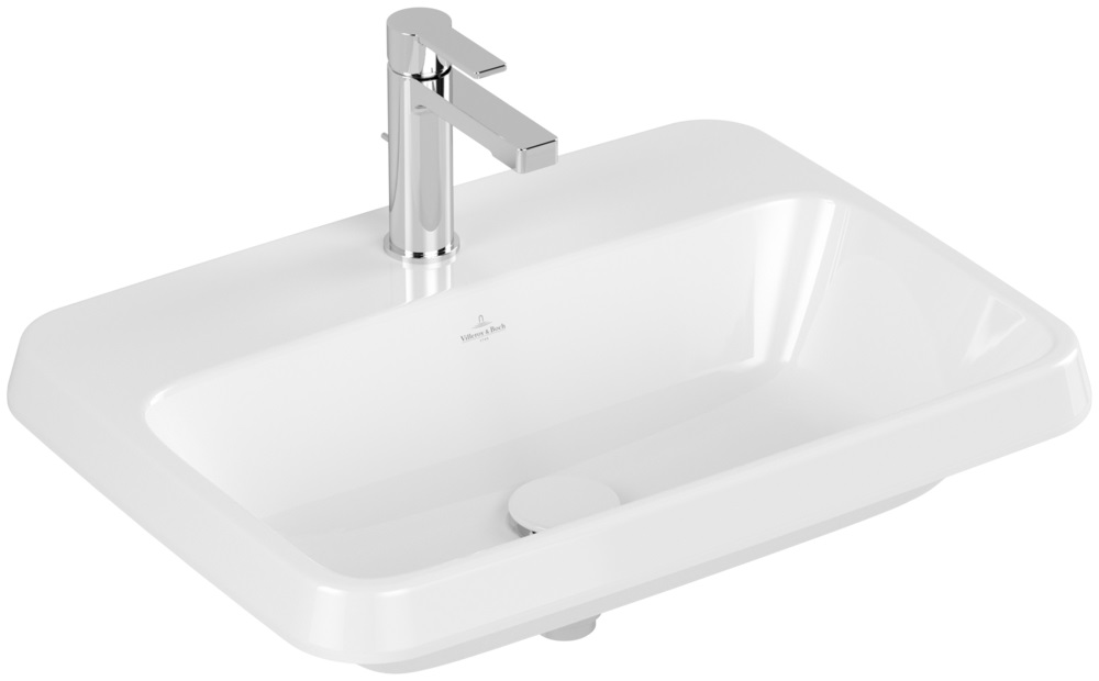 Villeroy & Boch Architectura lavabo 60x45 cm rettangolare da incasso bianco 5A676101