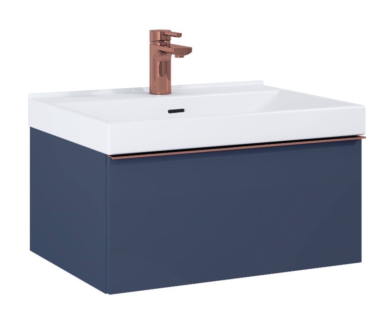 Elita Look armadietto 60x44.9x28.1 cm sottolavabo sospeso blu RE010603027030