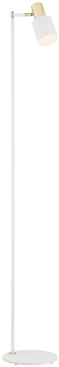 Argon Doria lampada da terra 1x15 W bianco-ottone 4258