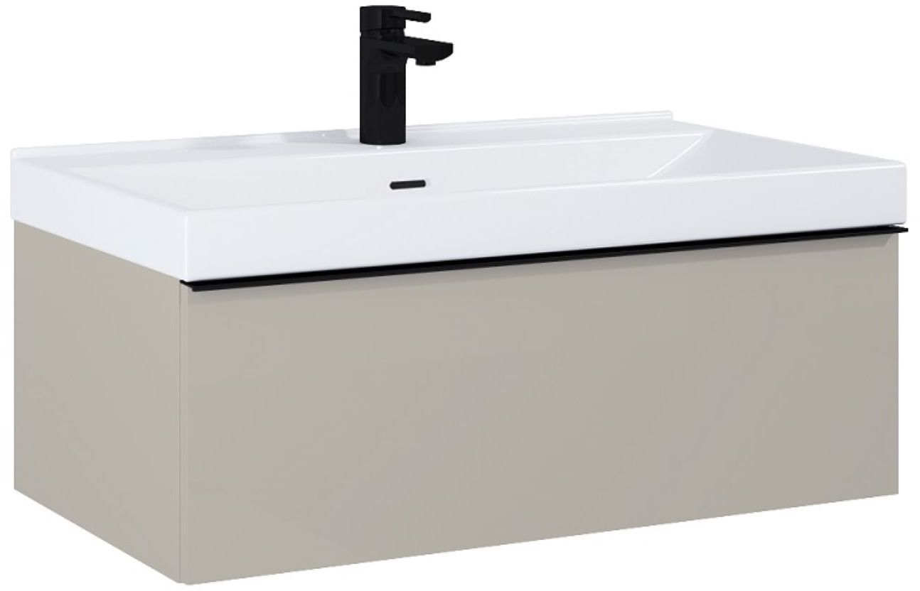 Elita Look armadietto 80x44.9x28.1 cm sottolavabo sospeso beige RE010803027020