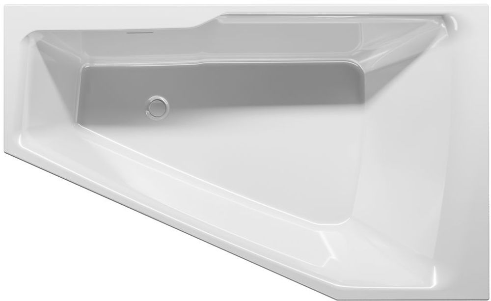 Riho Rethink Space vasca da bagno angolare 180x110 cm sinistra bianco B116001005