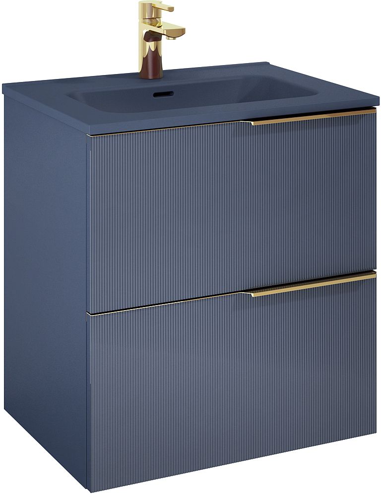 Elita Soho armadietto 60x45.3x63.5 cm sottolavabo sospeso blu 169082