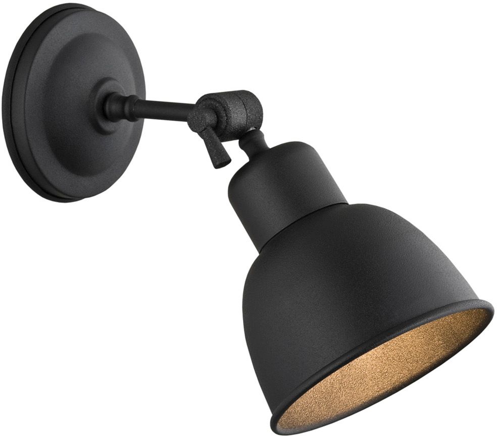 Argon Eufrat lampada da parete 1x15 W nero 3185