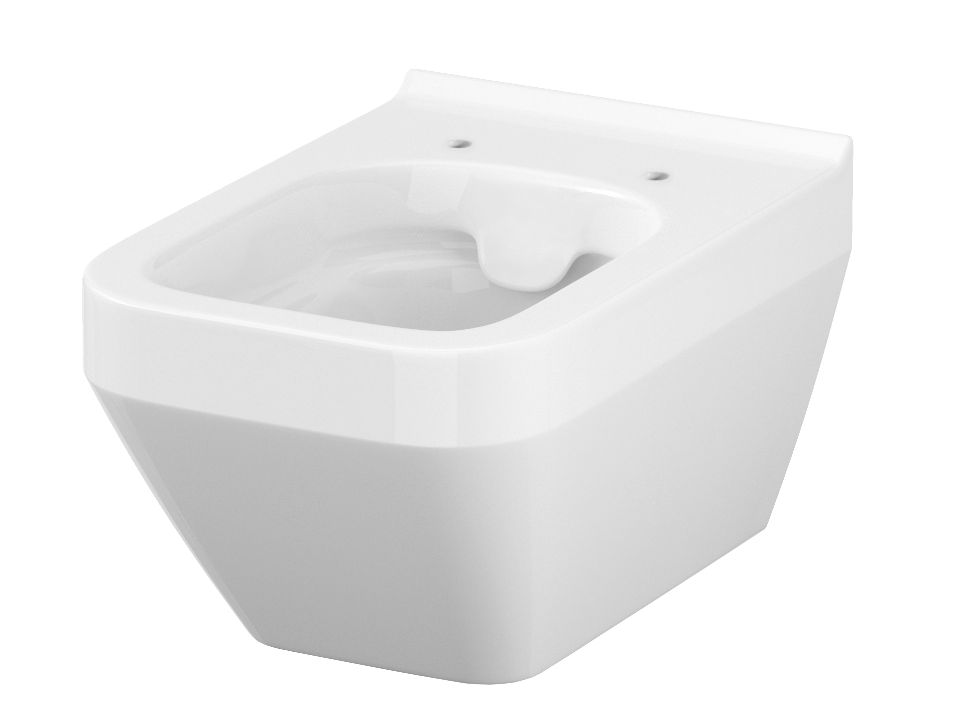 Cersanit Crea vaso wc sospeso senza brida bianco K114-016-ECO