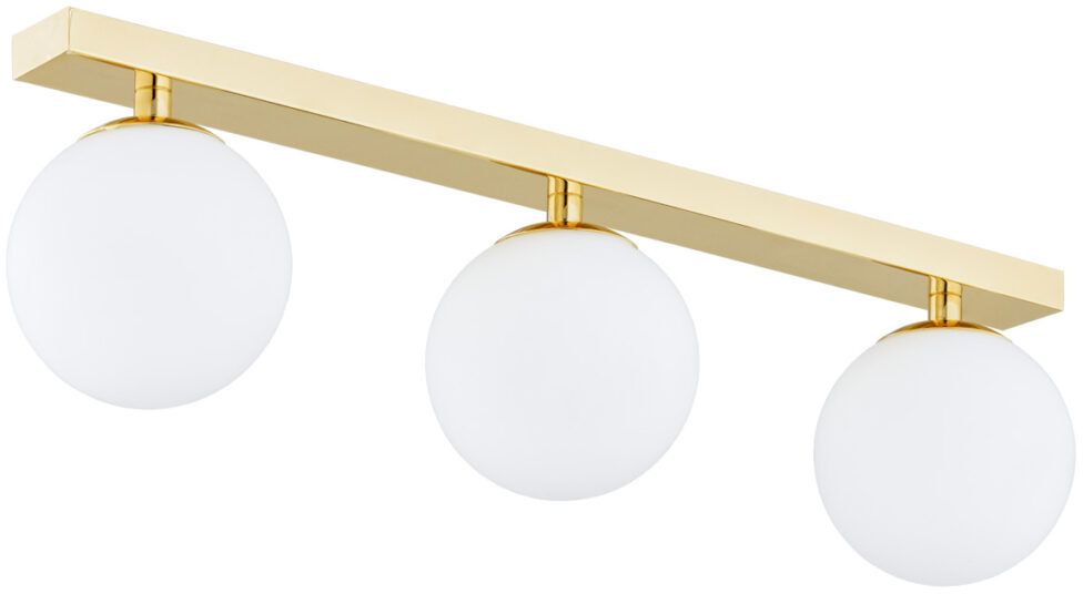 Argon Flavio lampada da soffitto 3x7 W ottone-opale 1414