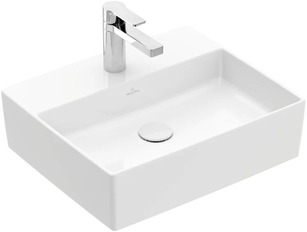 Villeroy & Boch Memento 2.0 lavabo 50x42 cm rettangolare da appoggio bianco 4A075101