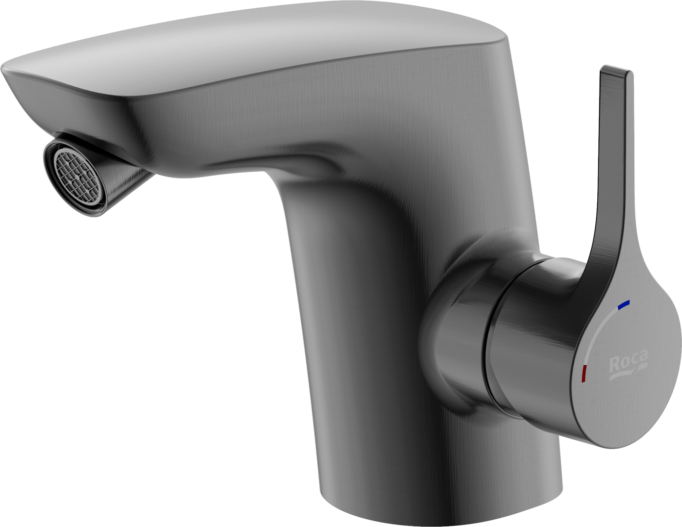 Roca Insignia Black rubinetto per bidet verticale nero A5A6A3ANM0