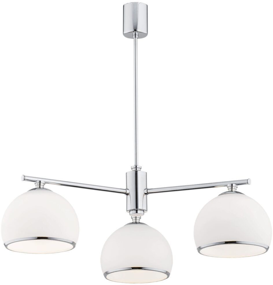 Argon Marbella lampada da soffitto 1x15 W cromo-opale 1487