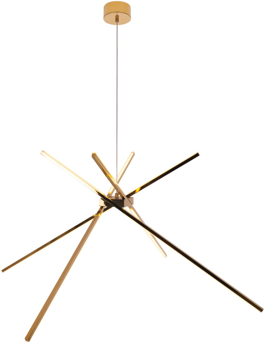 MaxLight Spider lampada sospesa 1x33 W oro P0457
