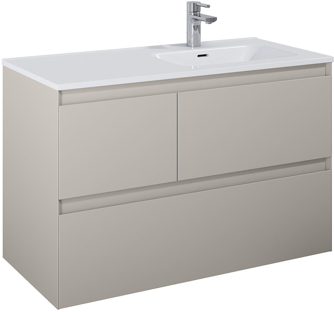 Elita Split armadietto 100x45.8x63.5 cm sottolavabo sospeso beige RE011005157020