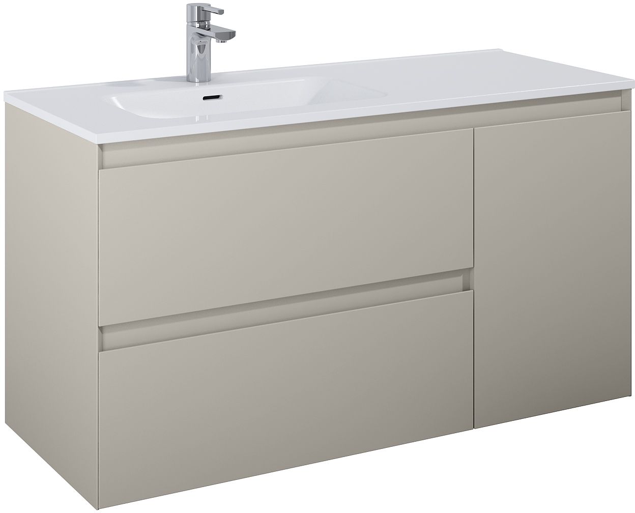 Elita Split armadietto 120x45.8x63.5 cm sottolavabo sospeso beige RE011206257020