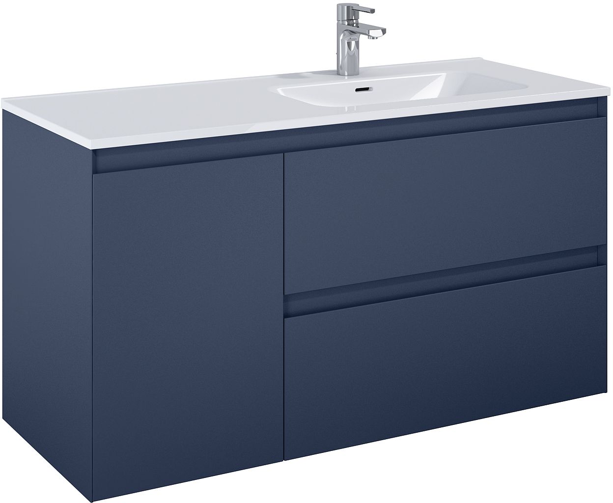 Elita Split armadietto 120x45.8x63.5 cm sottolavabo sospeso blu RE011205257030