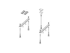 Riho Basel piedini per piatto doccia 207109