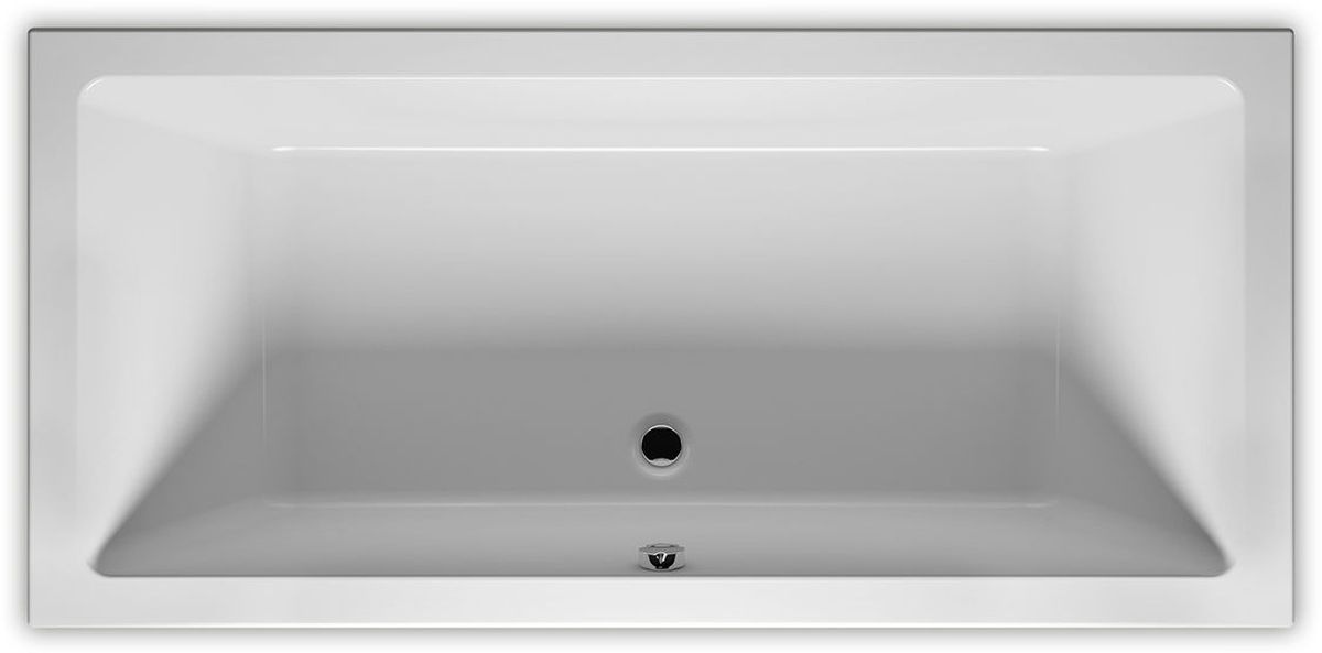 Riho Lusso vasca da bagno rettangolare 160x70 cm bianco B013001005