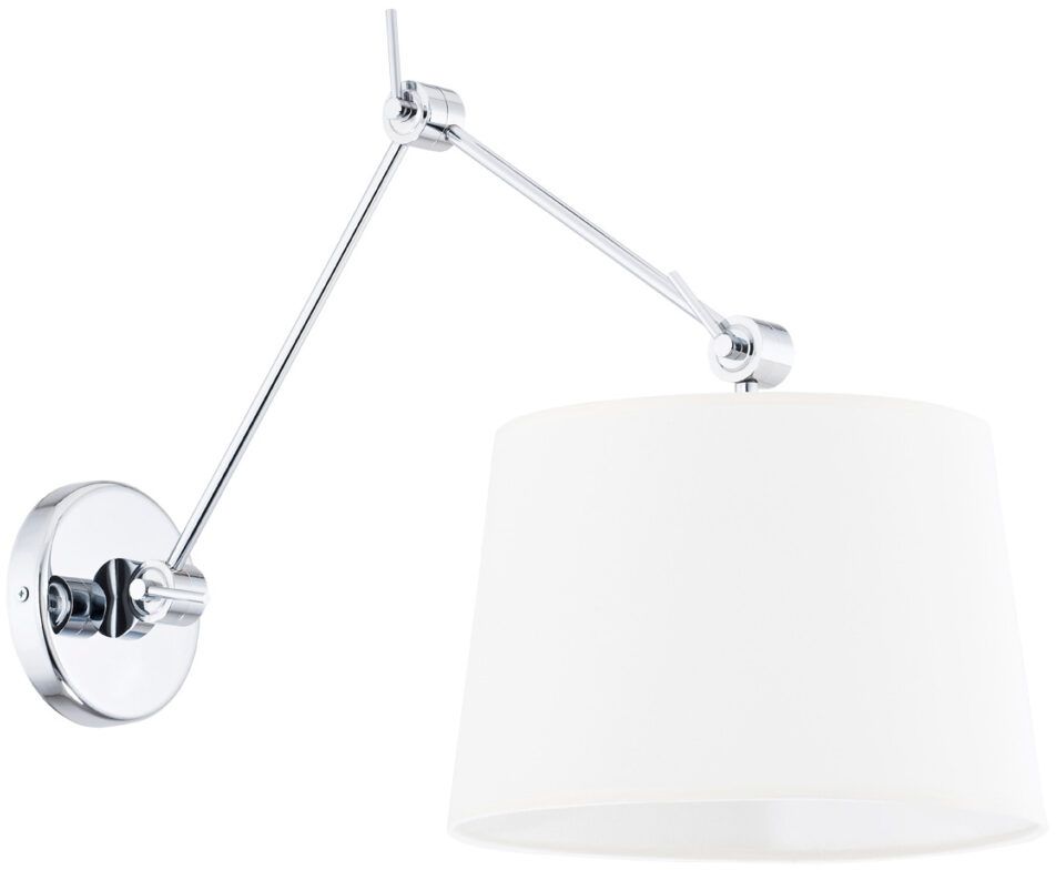 Argon Zakyntos lampada da parete 1x15 W bianco-cromo 3545