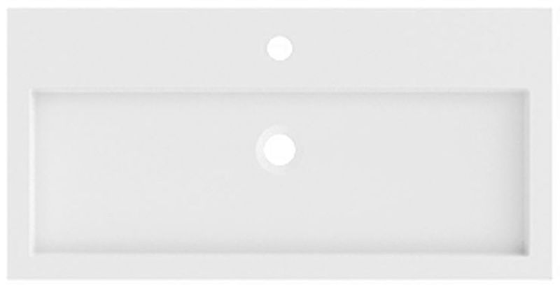 Riho Spring Vow lavabo 80x40 cm rettangolare da mobile bianco W004007105