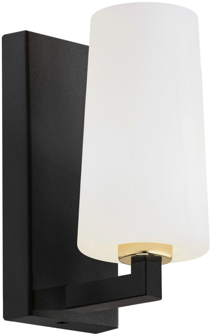 Argon Camelot Plus lampada da parete 1x15 W ottone-oro -opale 8056